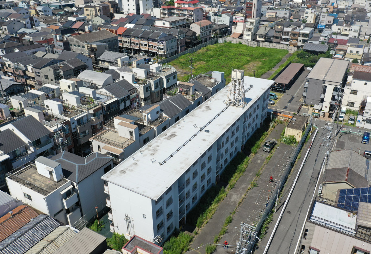 大阪市生野区（RC造4階建物）解体工事完了しました。 | 大和産業開発株式会社 / 大和産業株式会社の企業情報