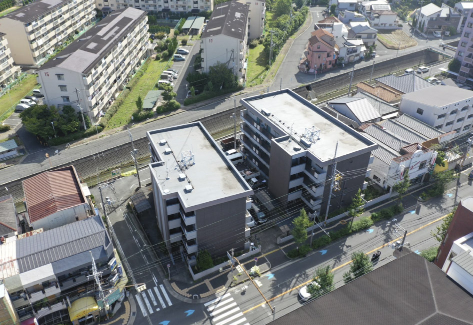 大阪府八尾市（RC造4階建物）解体工事完了しました。 | 大和産業開発株式会社 / 大和産業株式会社の企業情報