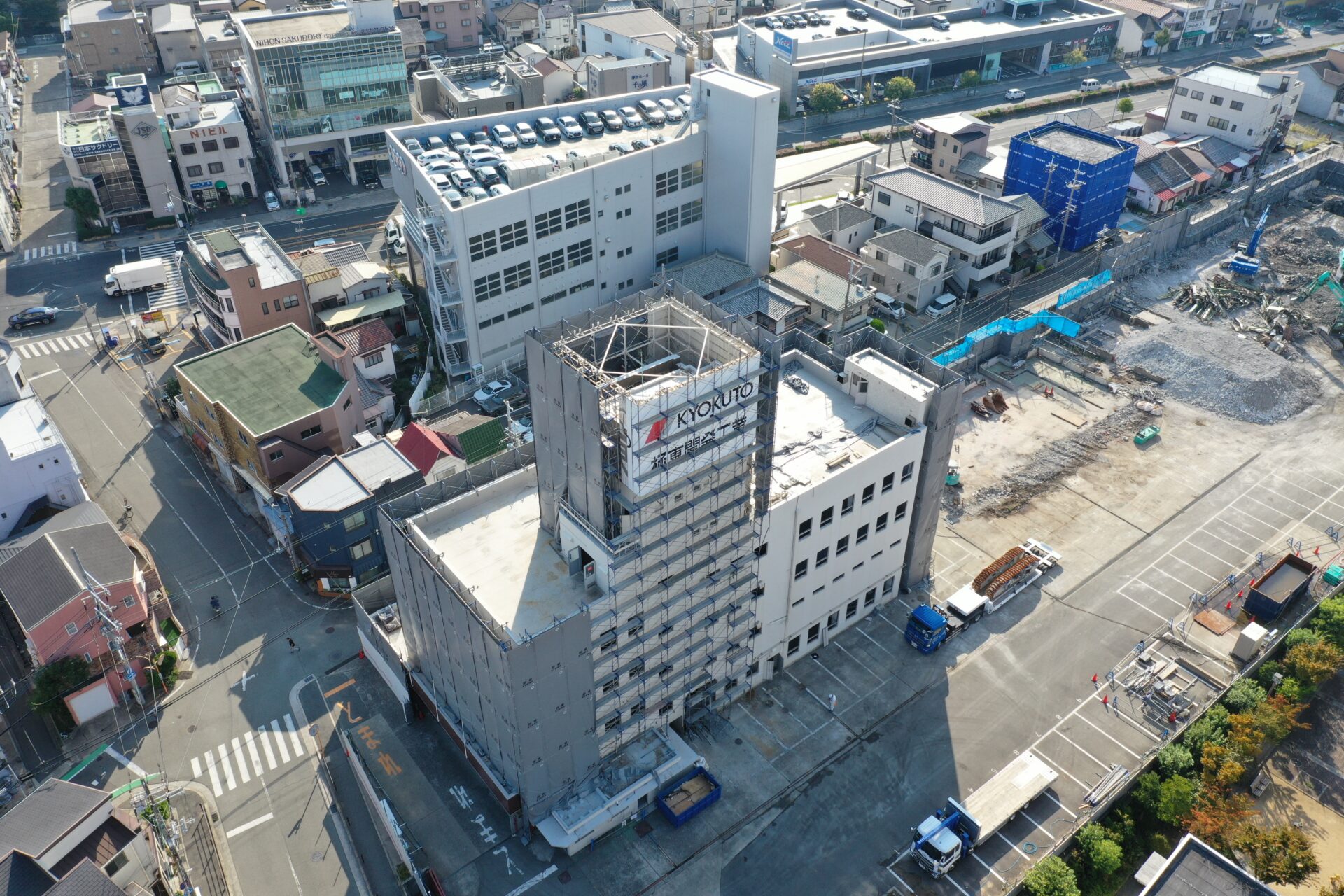 株式会社 大和産業開発／株式会社 大和産業の施工実績 | RC造4F建物+S造2Ｆ建物+S造1F建物+S造/RC造3F建物