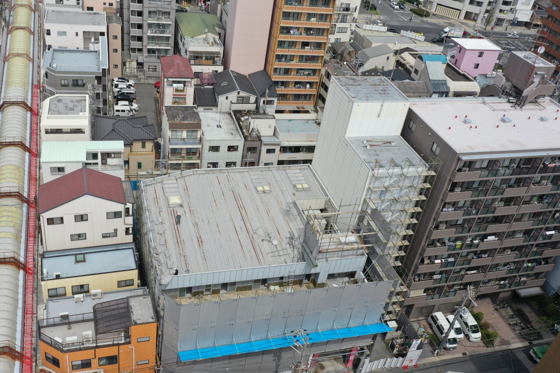 株式会社 大和産業開発／株式会社 大和産業の施工実績 | S造3Ｆ建物+S造タワーパーキング