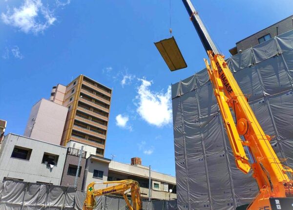 施工実績 | S造3Ｆ建物+S造タワーパーキング